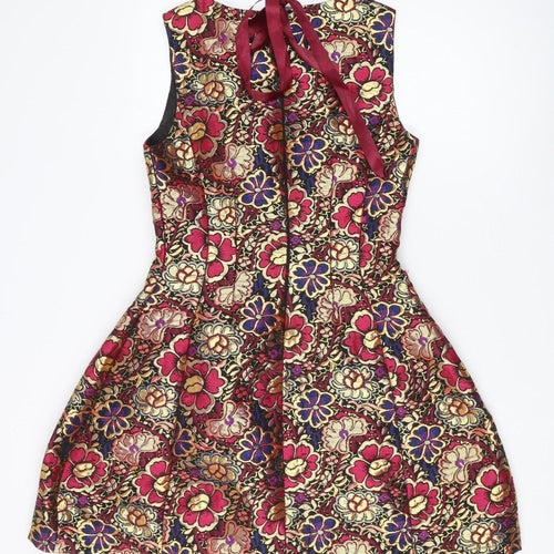 AX Paris Women's Floral Fit & Flare Dress Size 8