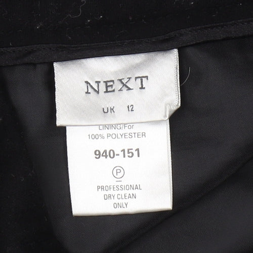 Next Women's Black A-Line Skirt Size 12