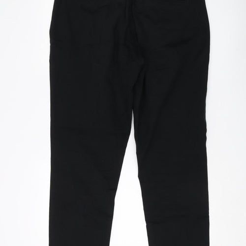 Next Men's Black Chino Trousers Size 38
