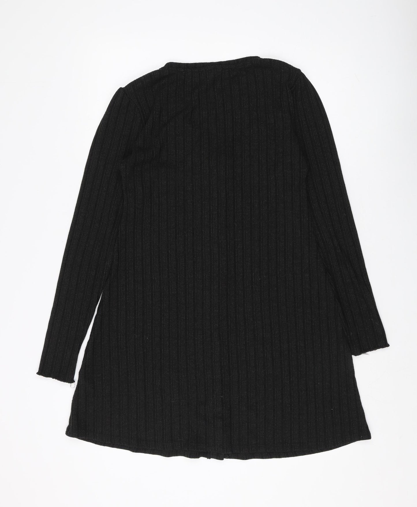 Topshop Women's Black Knit Dress Size 12