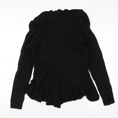 Principles Women's Black Cardigan Size 14 Buttoned