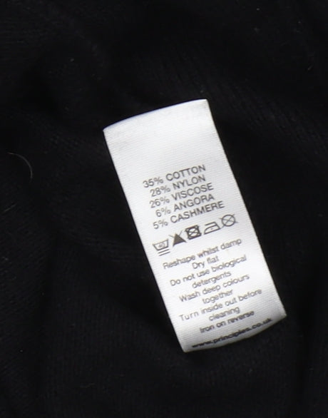 Principles Women's Black Cardigan Size 14 Buttoned