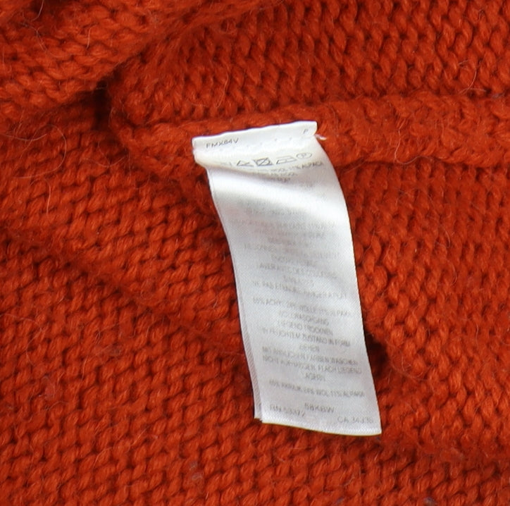 French Connection Men's Orange XS Pullover Sweater