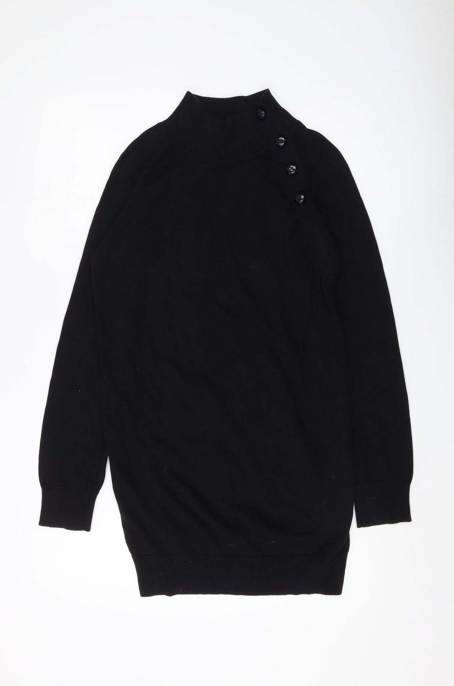 ICHI Women's Black Pullover Jumper Size 12