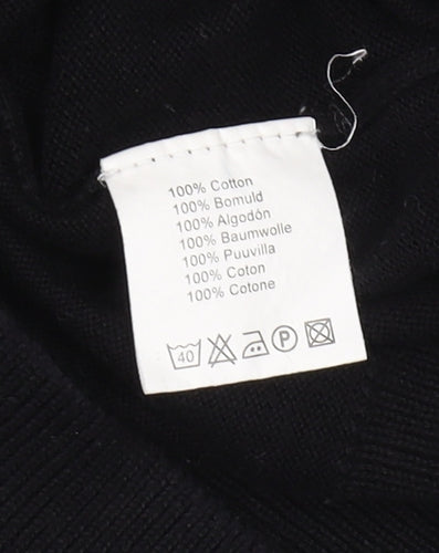 ICHI Women's Black Pullover Jumper Size 12