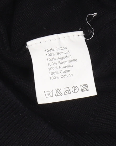 ICHI Women's Black Pullover Jumper Size 12