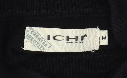 ICHI Women's Black Pullover Jumper Size 12