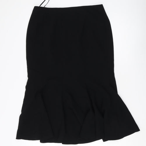 Libra Women's Black Trumpet Skirt Size 14
