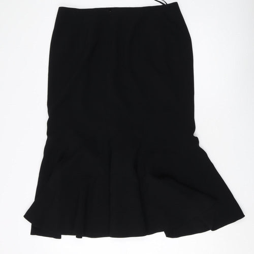 Libra Women's Black Trumpet Skirt Size 14