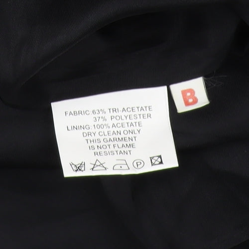Libra Women's Black Trumpet Skirt Size 14