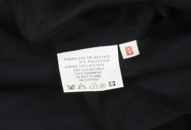 Libra Women's Black Trumpet Skirt Size 14