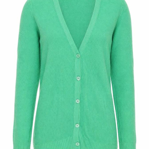 Gap Women's Green Cardigan, Size S, Long Sleeve V-Neck