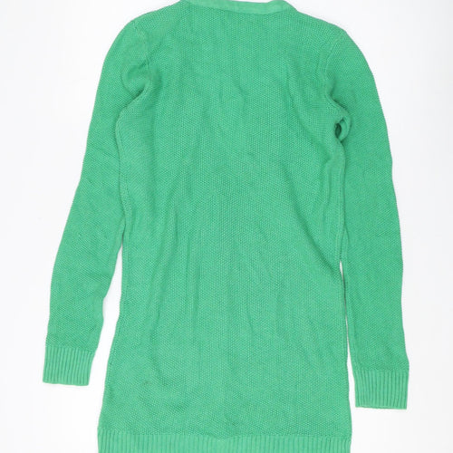 Gap Women's Green Cardigan, Size S, Long Sleeve V-Neck