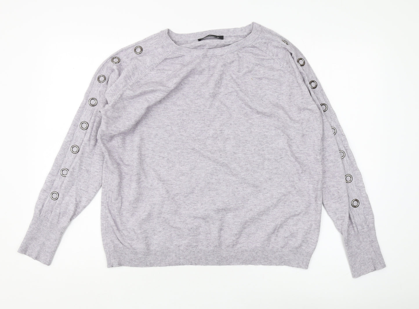 Betty Barclay Women's Grey Pullover Jumper Size 14