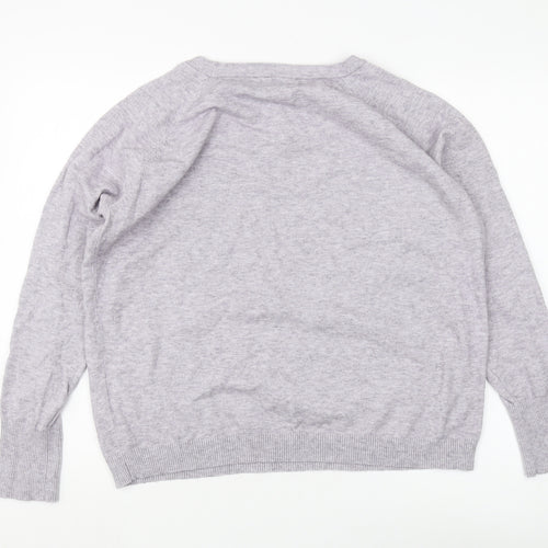 Betty Barclay Women's Grey Pullover Jumper Size 14