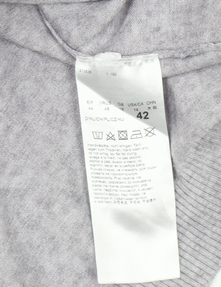 Betty Barclay Women's Grey Pullover Jumper Size 14