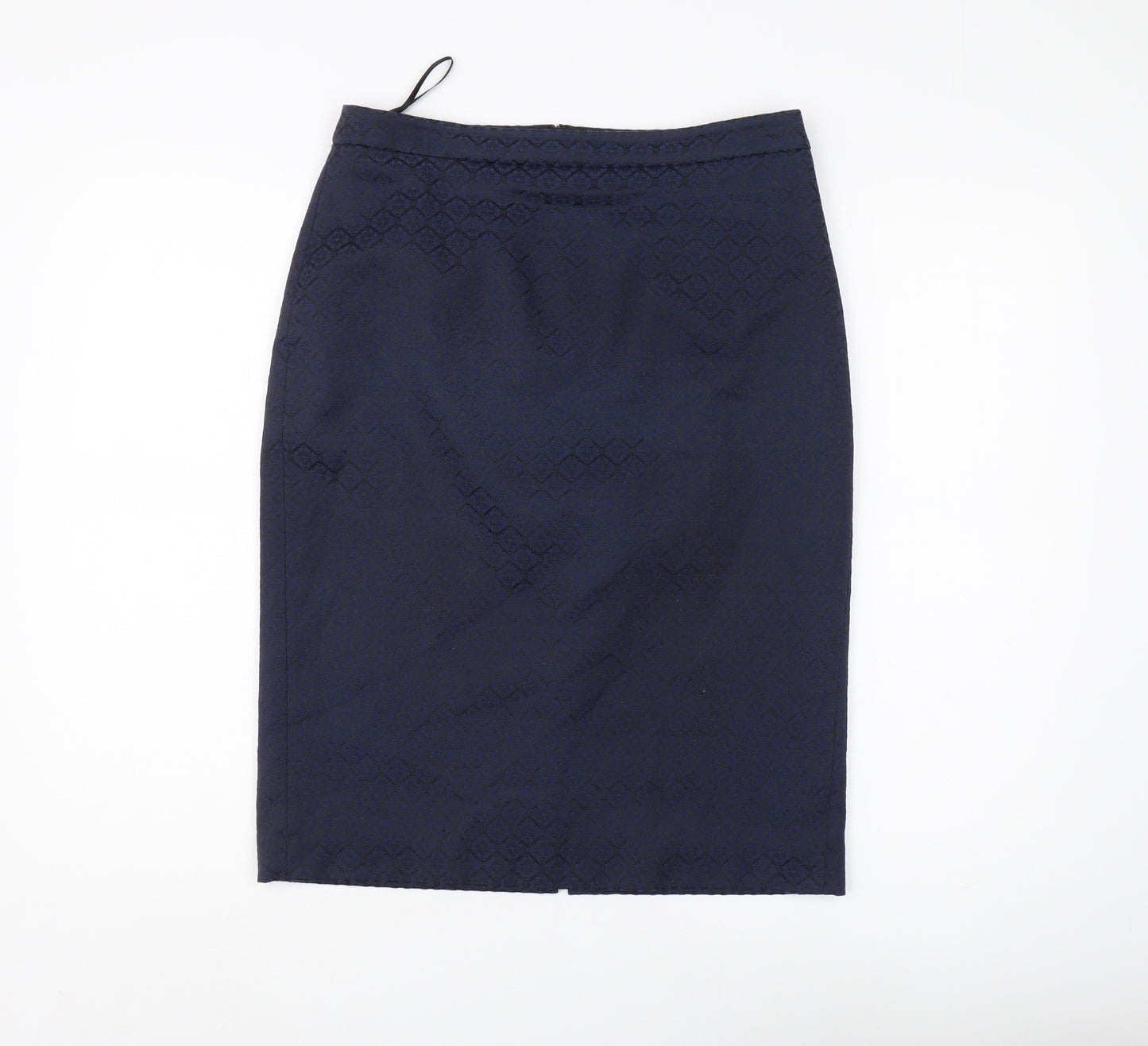 Pure Collection Women's Blue Pencil Skirt Size 12