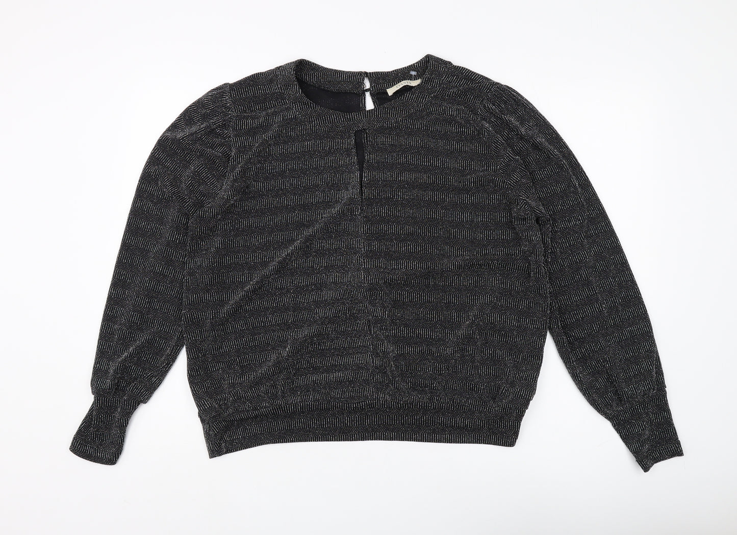 Oasis Women's Black Pullover Jumper - L