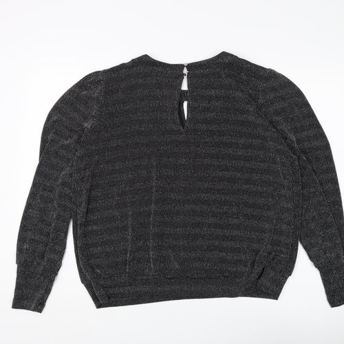 Oasis Women's Black Pullover Jumper - L
