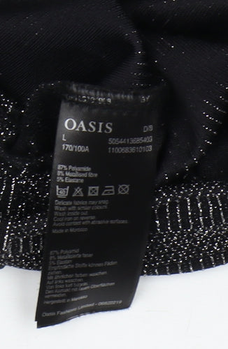 Oasis Women's Black Pullover Jumper - L