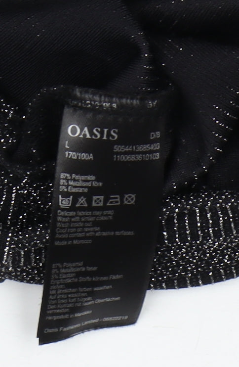 Oasis Women's Black Pullover Jumper - L