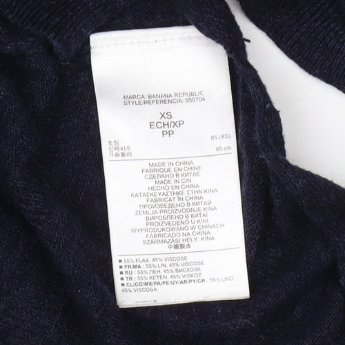 Banana Republic Women's Black Pullover Jumper XS