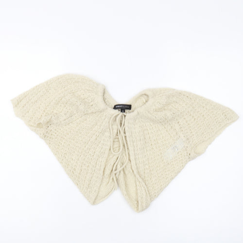 Great Plains Women's Beige Knit Cape - Medium, Casual
