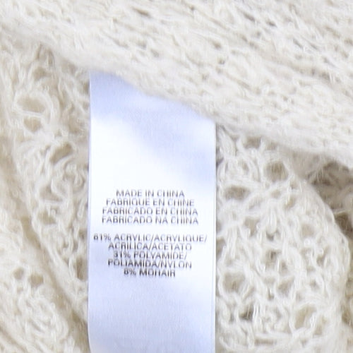 Great Plains Women's Beige Knit Cape - Medium, Casual