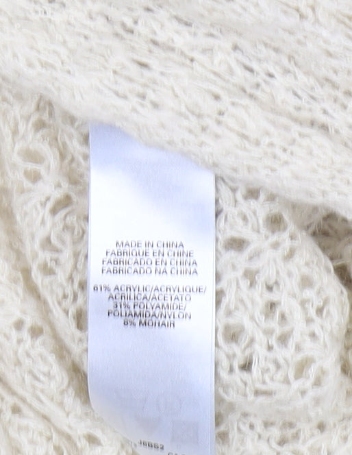 Great Plains Women's Beige Knit Cape - Medium, Casual