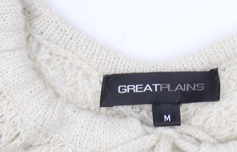 Great Plains Women's Beige Knit Cape - Medium, Casual