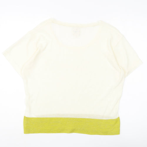 Mistral Women's Ivory Pullover Jumper Size 10