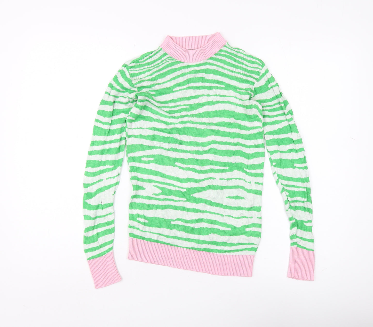 Gianni Feraud Women's Multicoloured Jumper Size 8