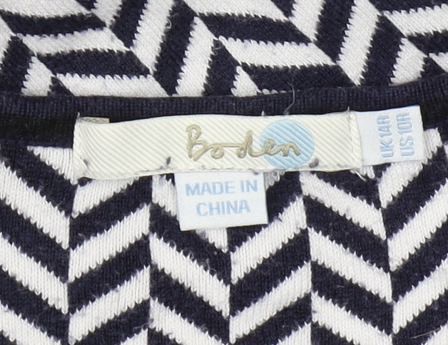 Boden Women's Multicoloured A-Line Dress, Size 12