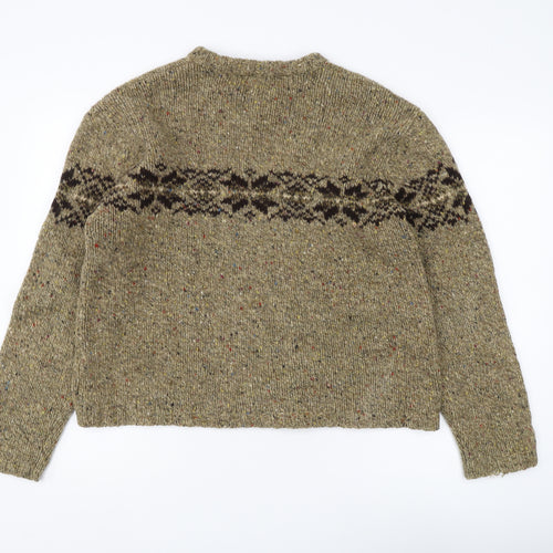 American Eagle Women's Brown Pullover Jumper M