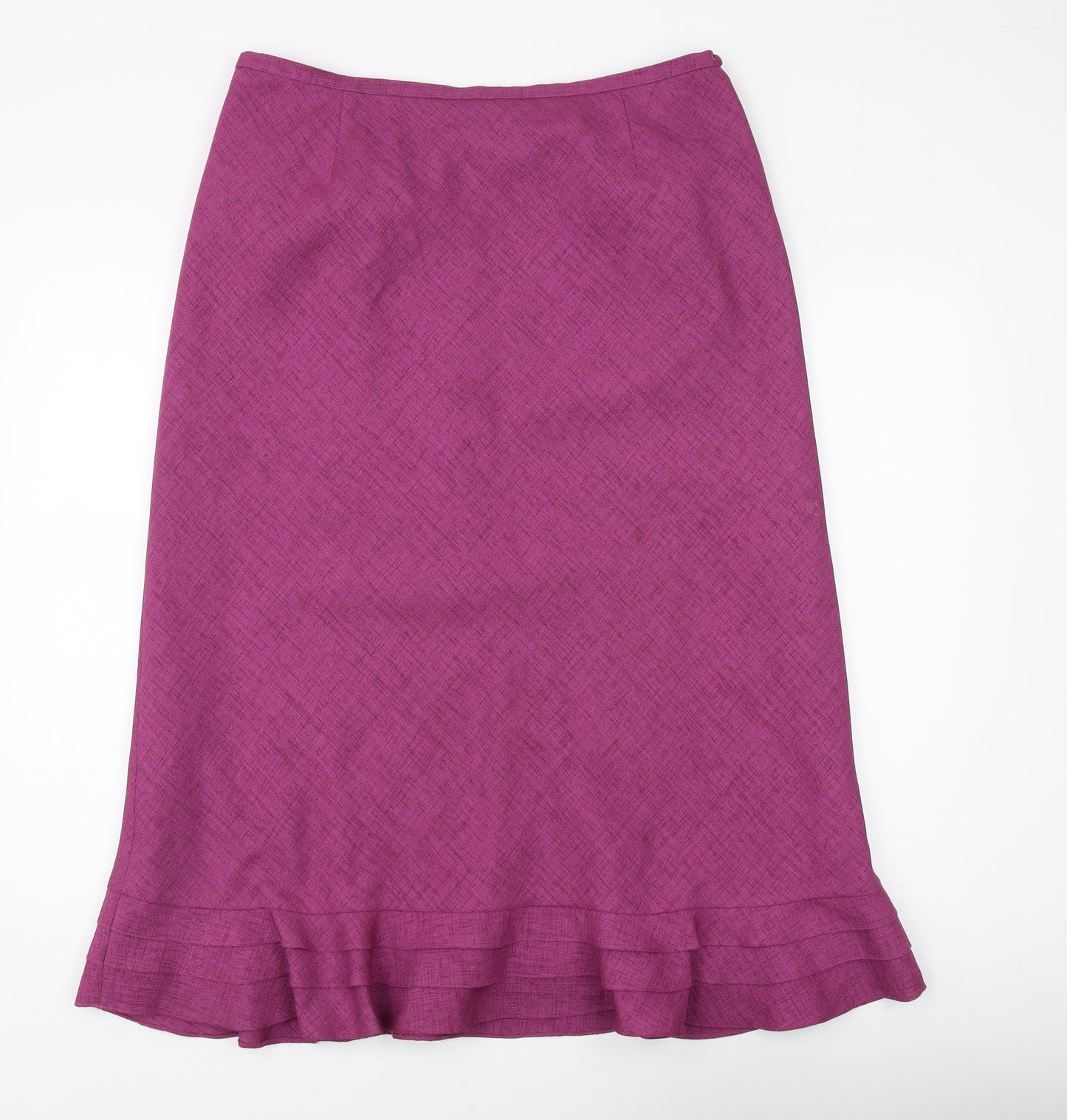 Jacques Vert Women's Purple Long Pencil Skirt Size 18