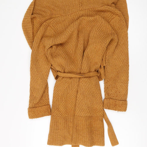 Monsoon Women's Brown Wrap Knit Jumper, Size S