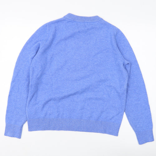 Marks and Spencer Women's Blue Pullover Jumper Size S