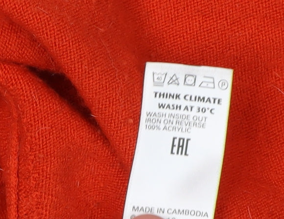 Marks and Spencer Women's Orange Cardigan Size 18