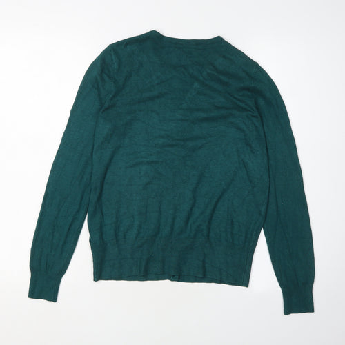 Marks and Spencer Women's Green Cardigan Size 10