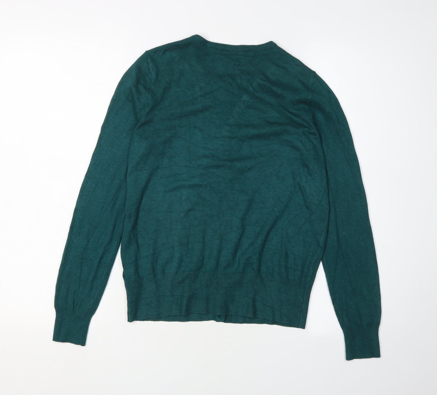 Marks and Spencer Women's Green Cardigan Size 10