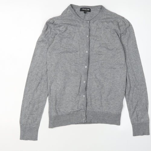 Debenhams Grey Women's Cardigan Size 10