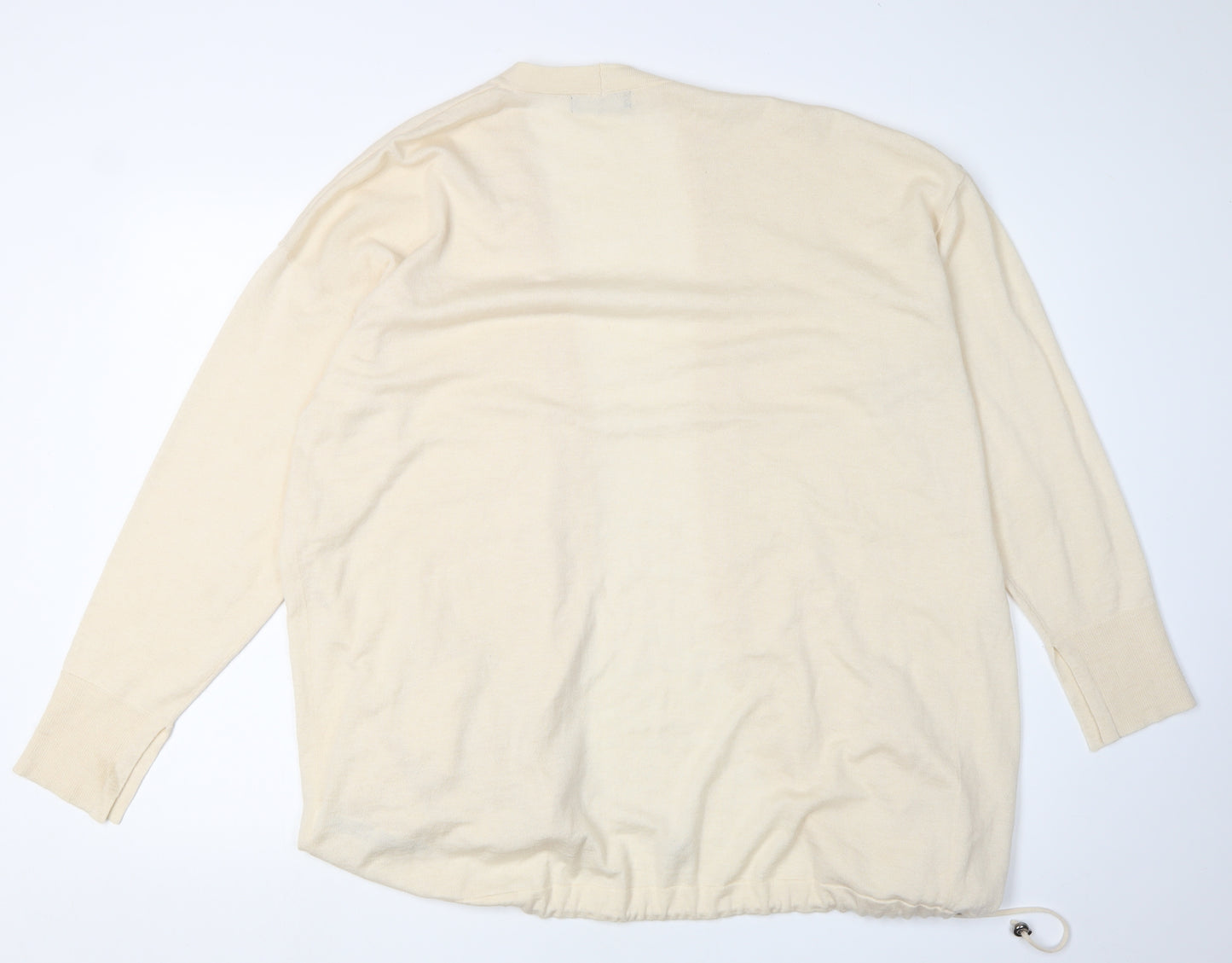 Autograph Women's Ivory Cardigan Size 16 Lightweight