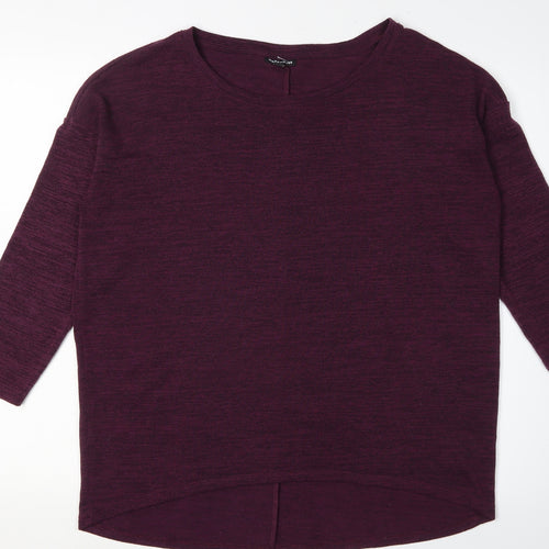 Warehouse Women's Purple Pullover Jumper Size 14