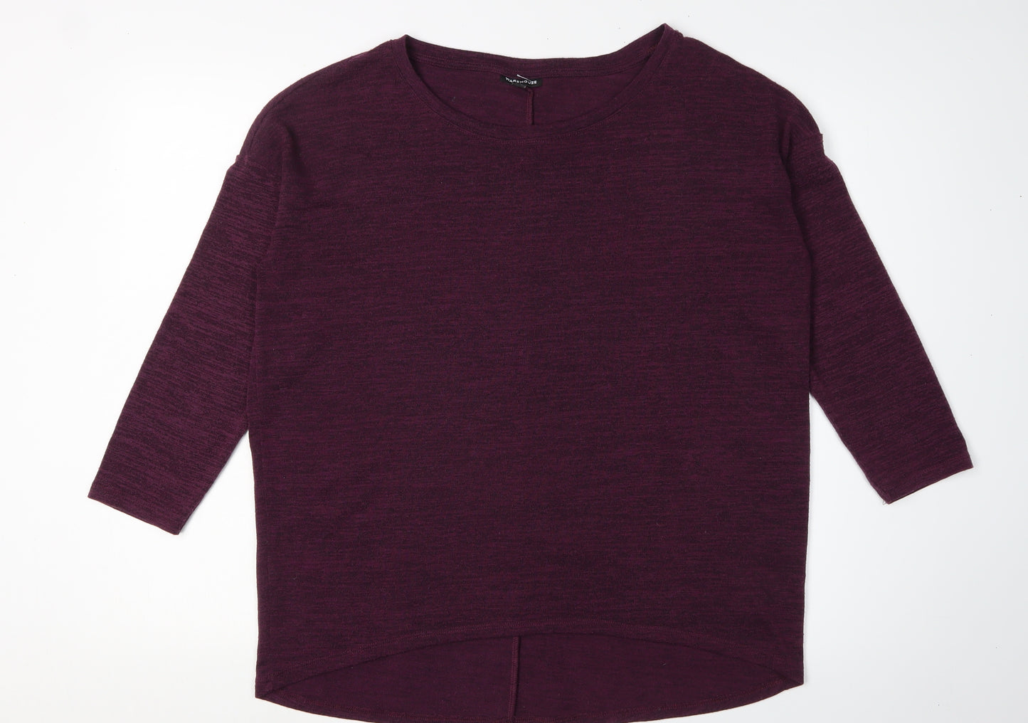 Warehouse Women's Purple Pullover Jumper Size 14