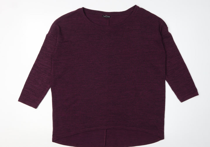 Warehouse Women's Purple Pullover Jumper Size 14