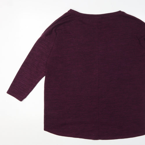Warehouse Women's Purple Pullover Jumper Size 14