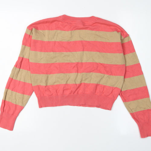 Noisy May Women's Multicoloured Striped Pullover M