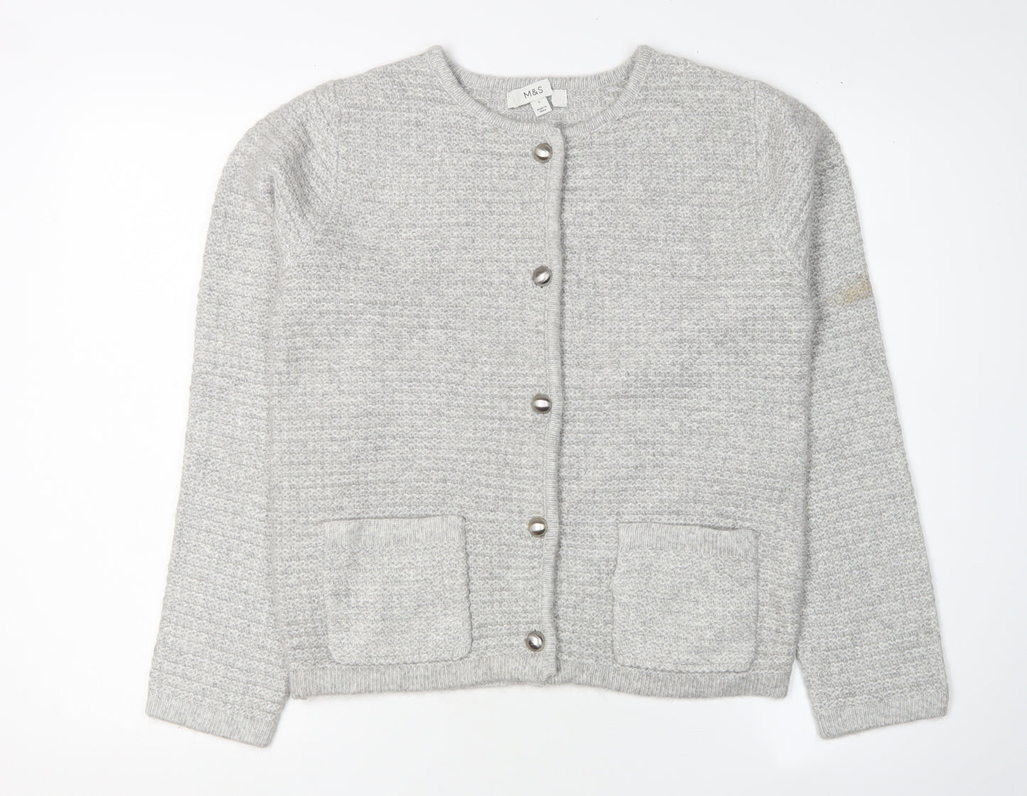Marks and Spencer Grey Cardigan Women S Casual Knit