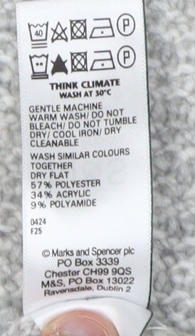 Marks and Spencer Grey Cardigan Women S Casual Knit