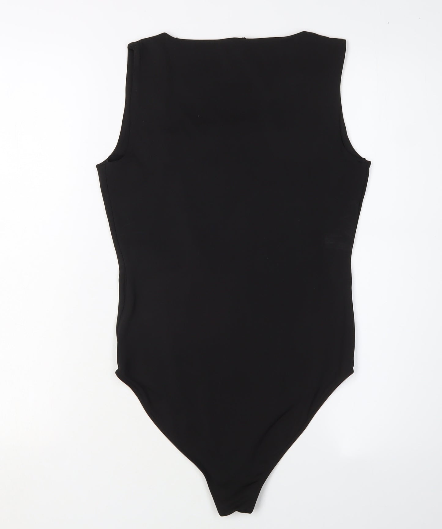 River Island Women's Black Square Neck Bodysuit
